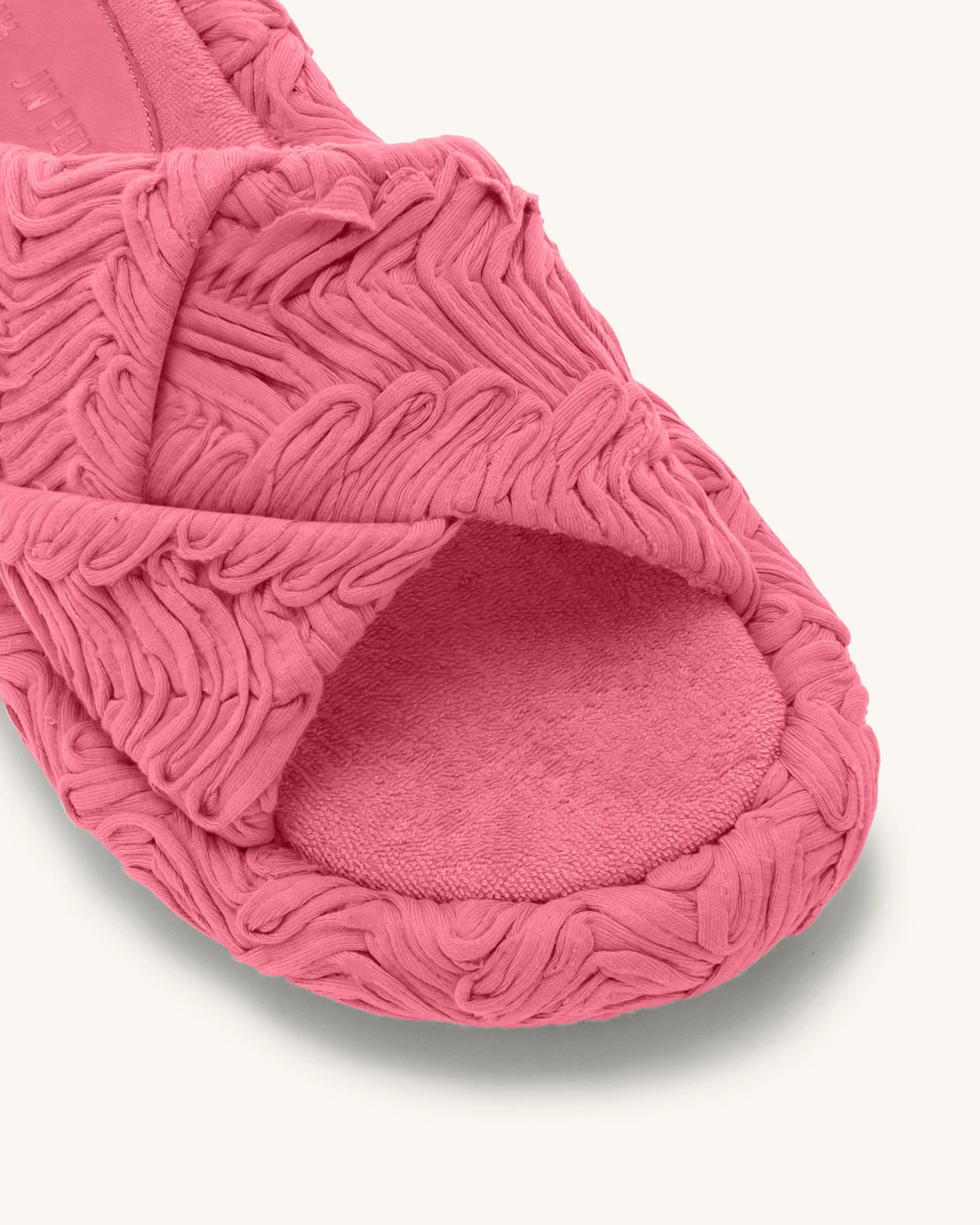 Lilah Geflochtene Plateausandale - Rosenrot - Image 6