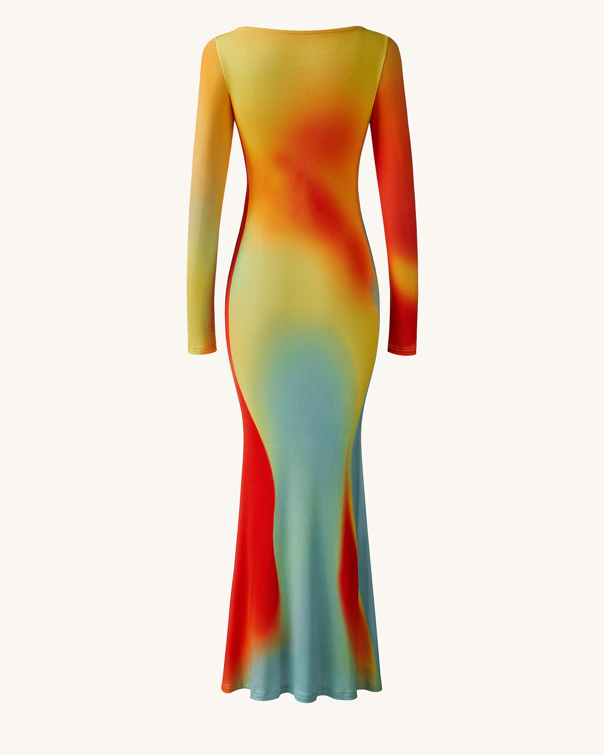 Lily Kleid mit Illusionsdruck - Mehrfarbig - Image 4