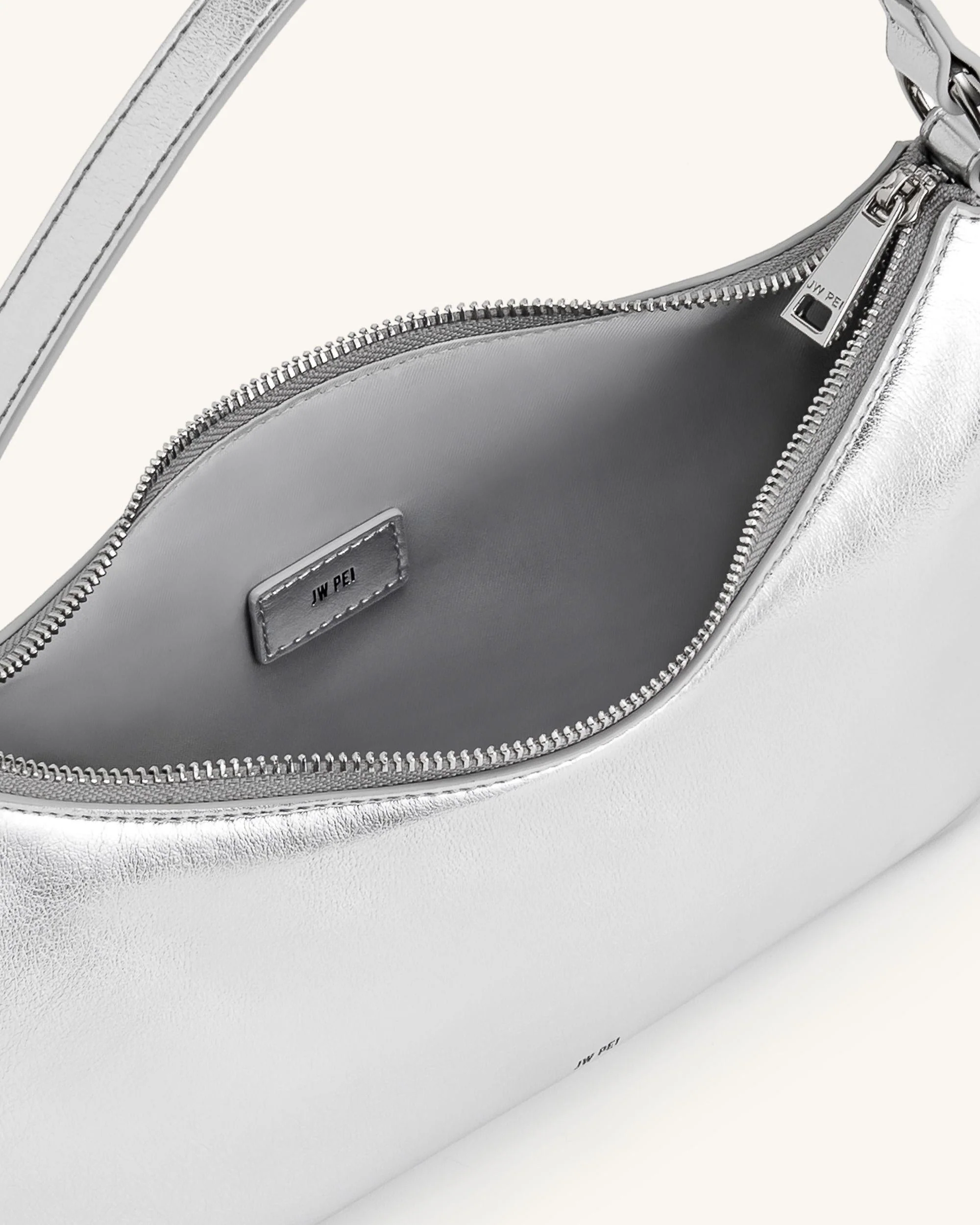 Lily Schultertasche - Silber - Image 4