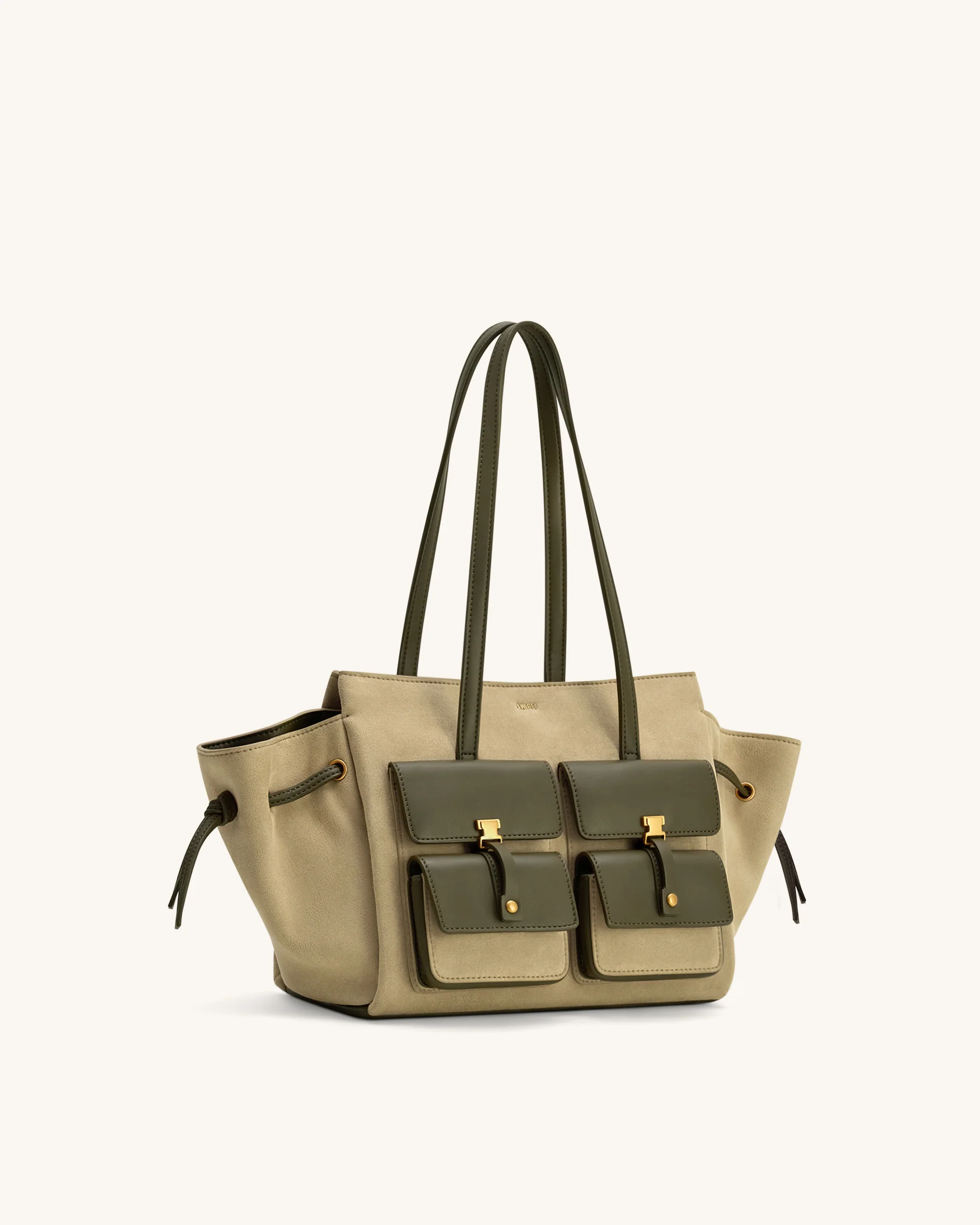 Linda Kunstwildleder Tote Bag - Grün - Image 2