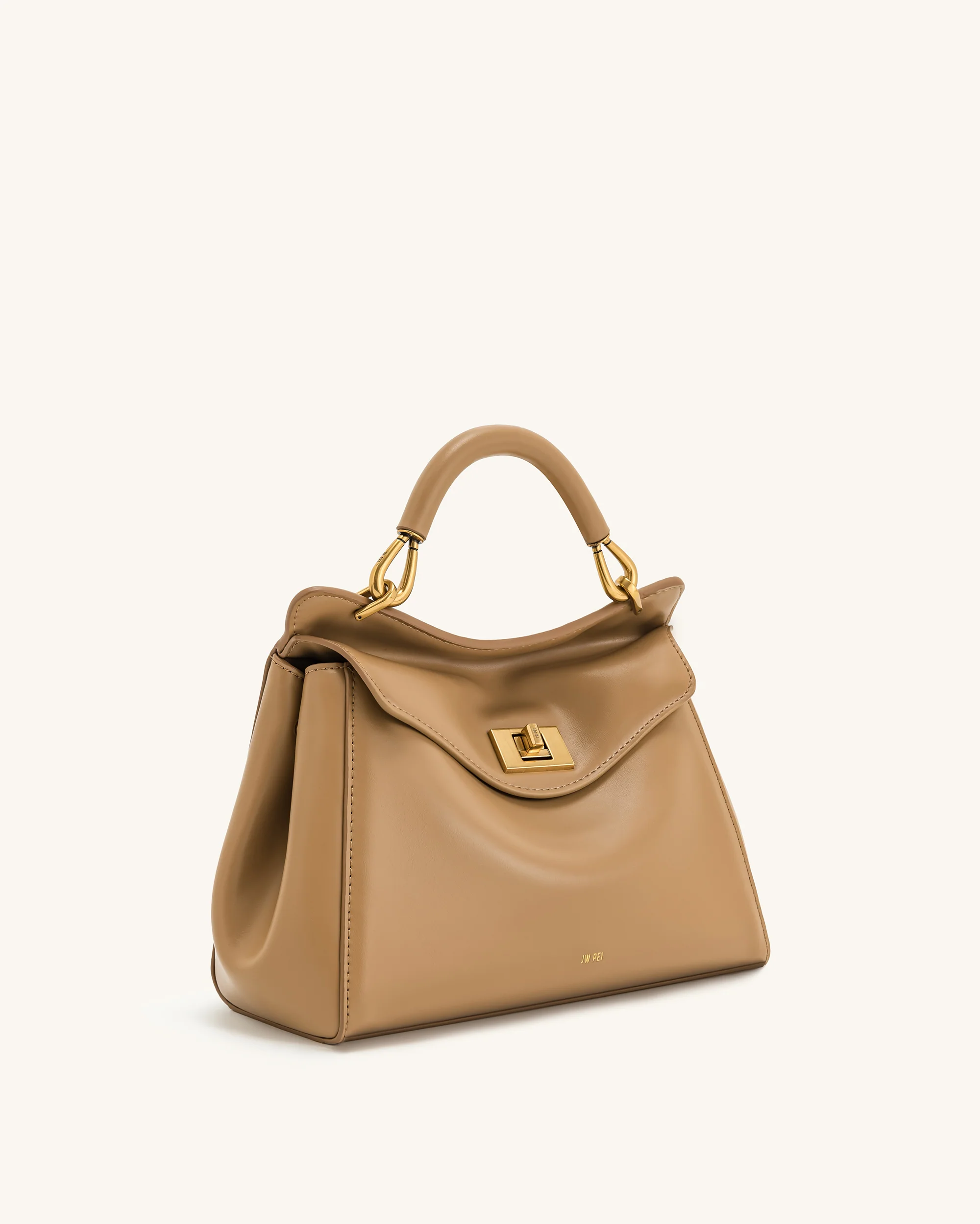 Lucia Klassische Top-Handtasche - Braun - Image 2