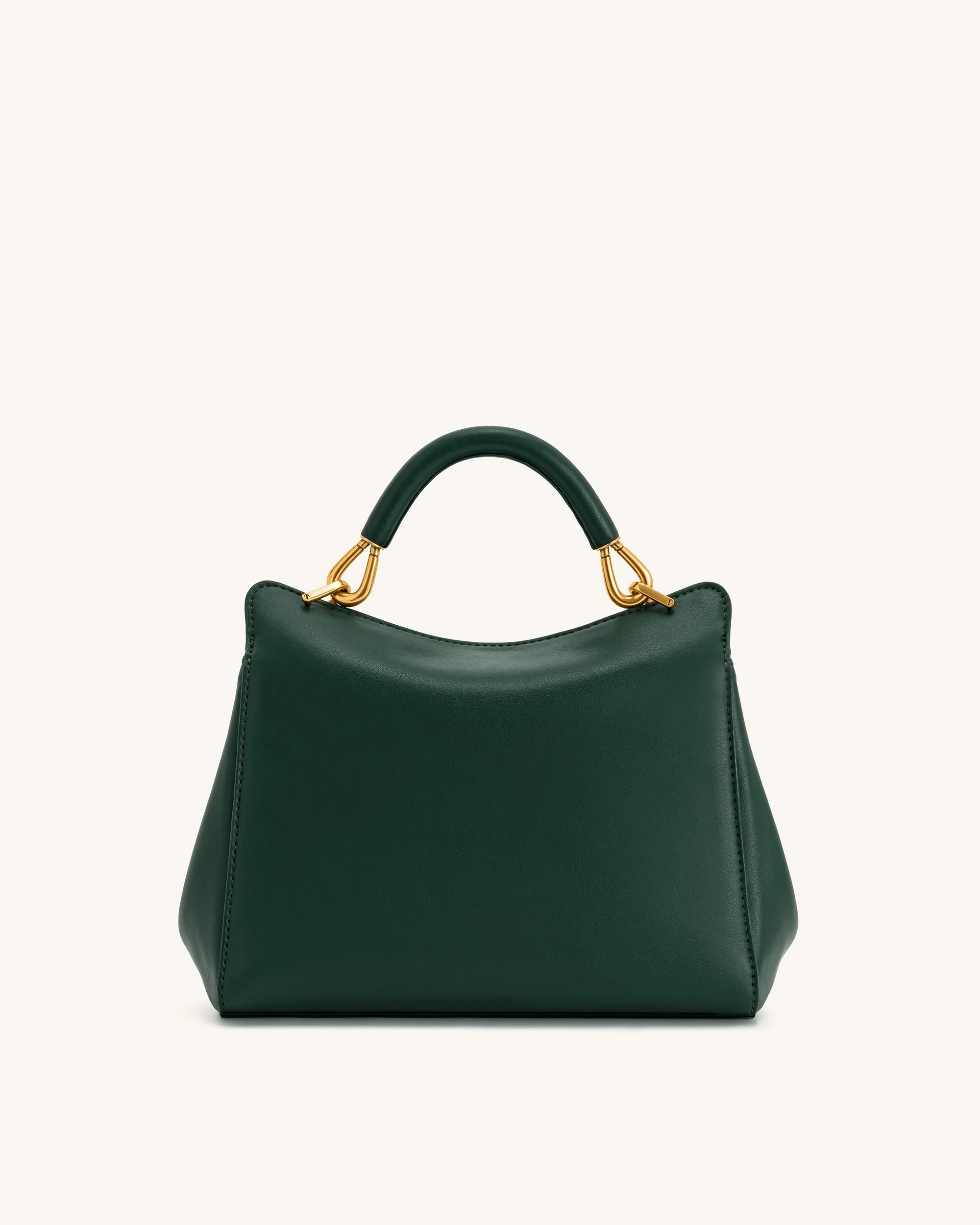 Lucia Klassische Handtasche - Dunkelgrün - Image 3