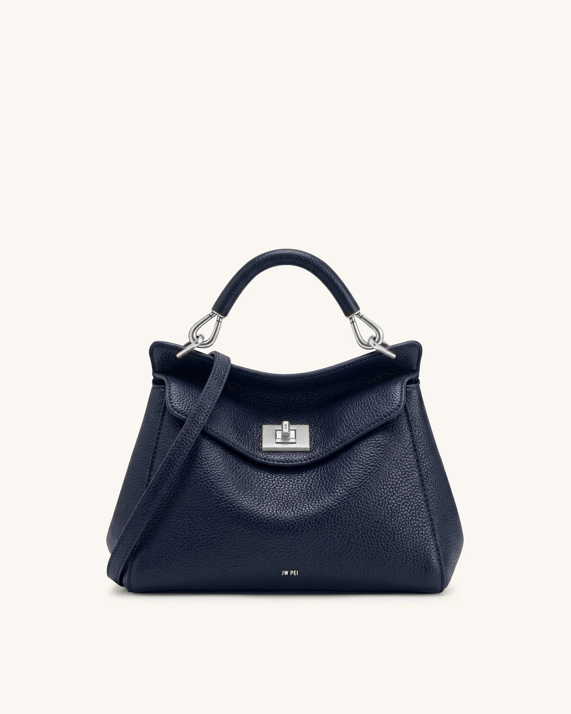 Lucia Klassische Henkeltasche - Marineblau