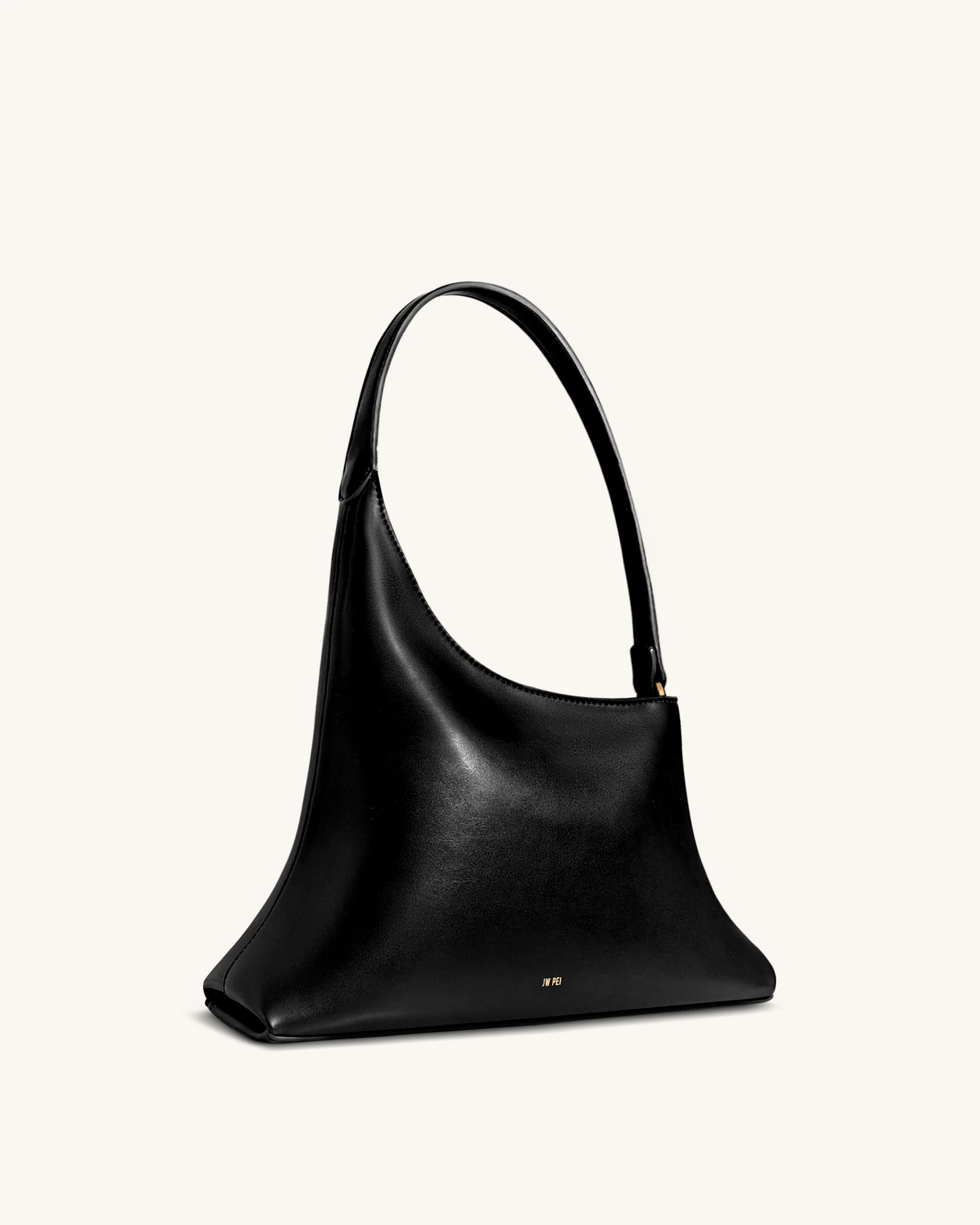 Lyra Schultertasche – Schwarz - Image 3