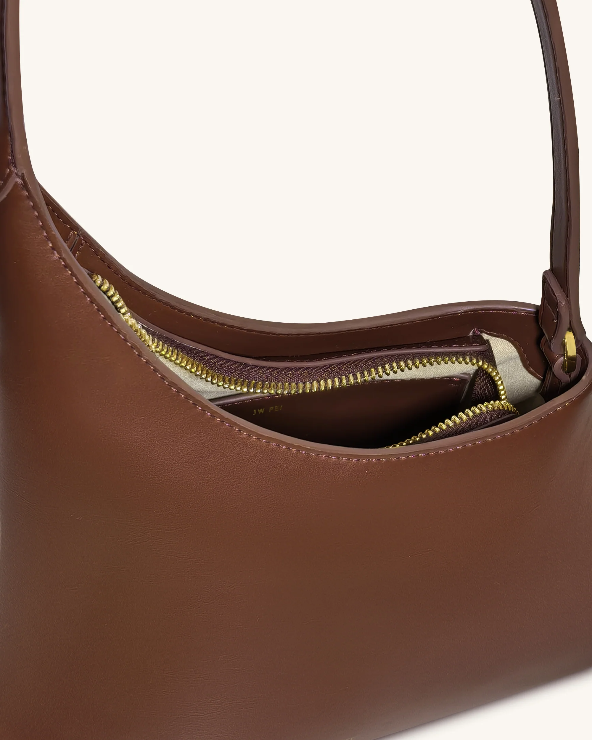 Lyra Schultertasche – Braun - Image 4