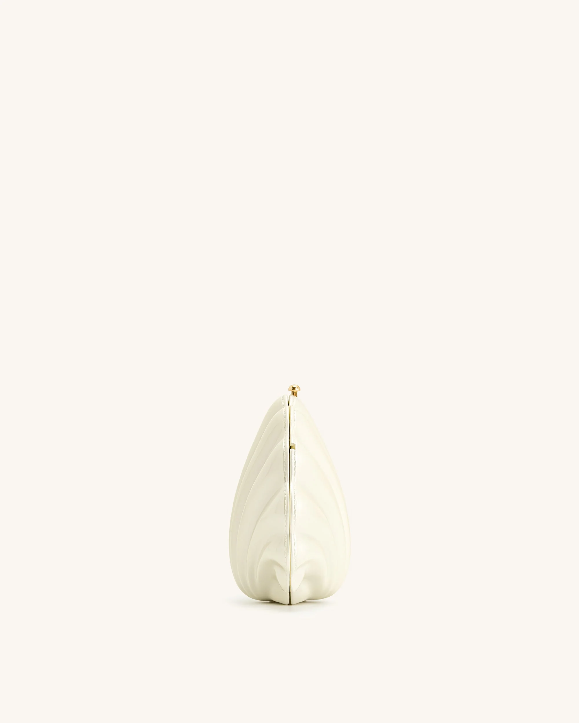 Maisie Muschel Clutch - Elfenbein - Image 3
