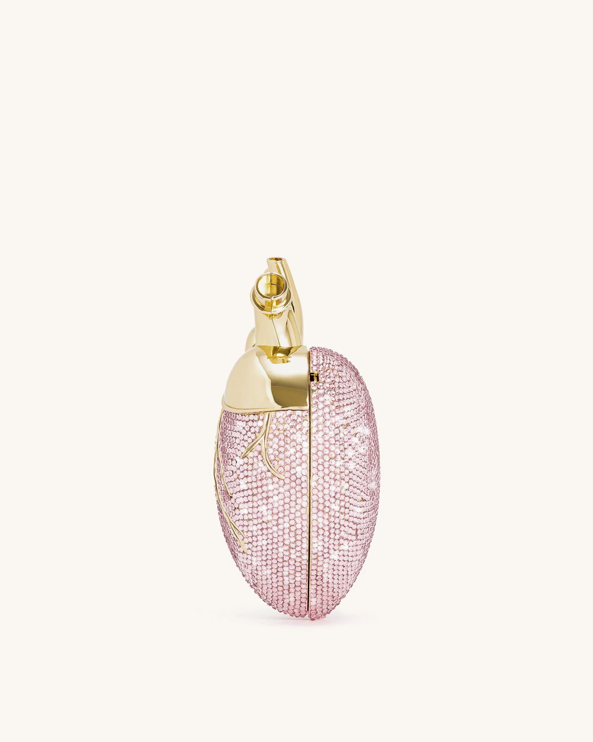 Maren Kunststoffkristall-Herzformtasche - Rosa - Image 5