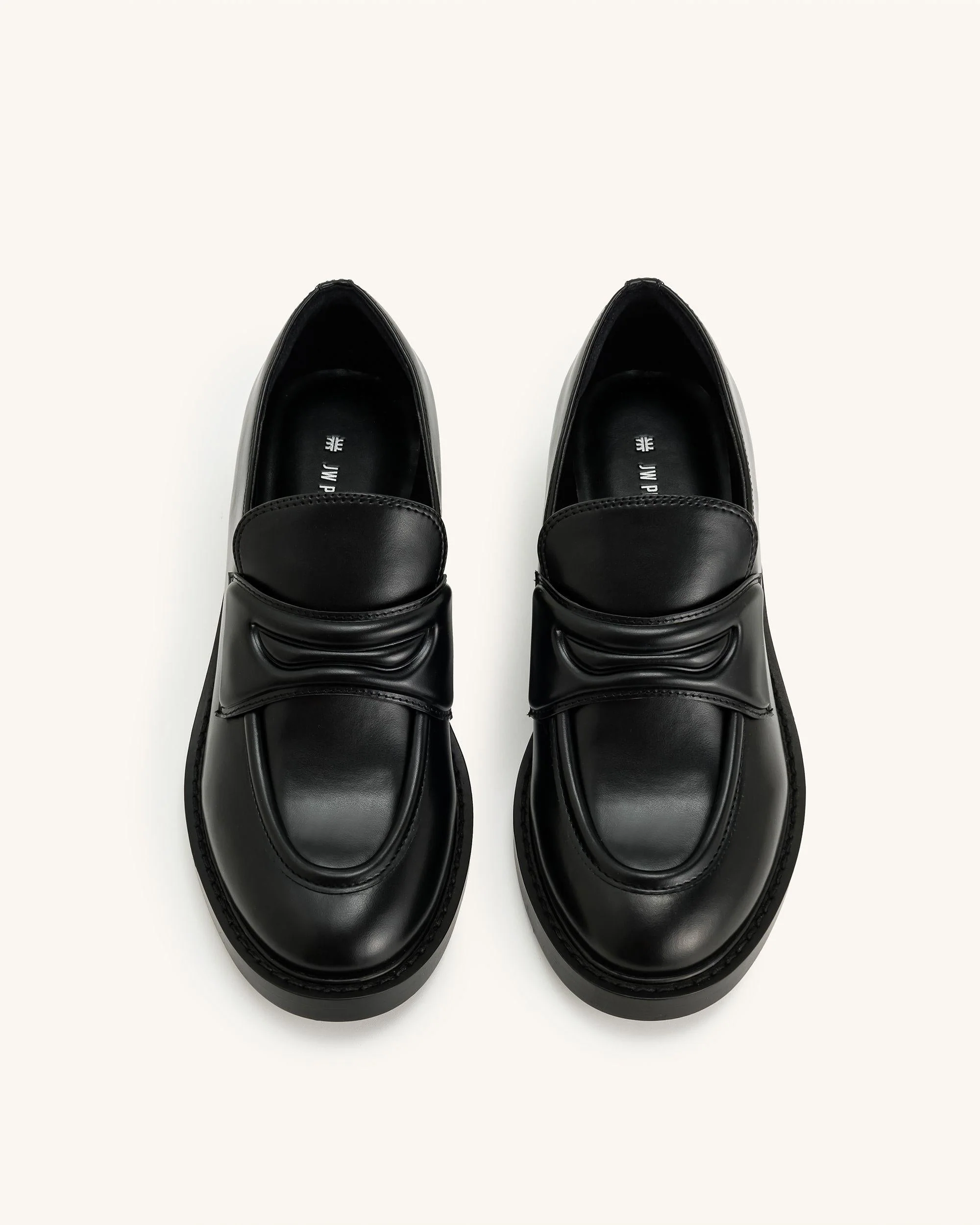 Micah Chunky Loafer - Schwarz - Image 4
