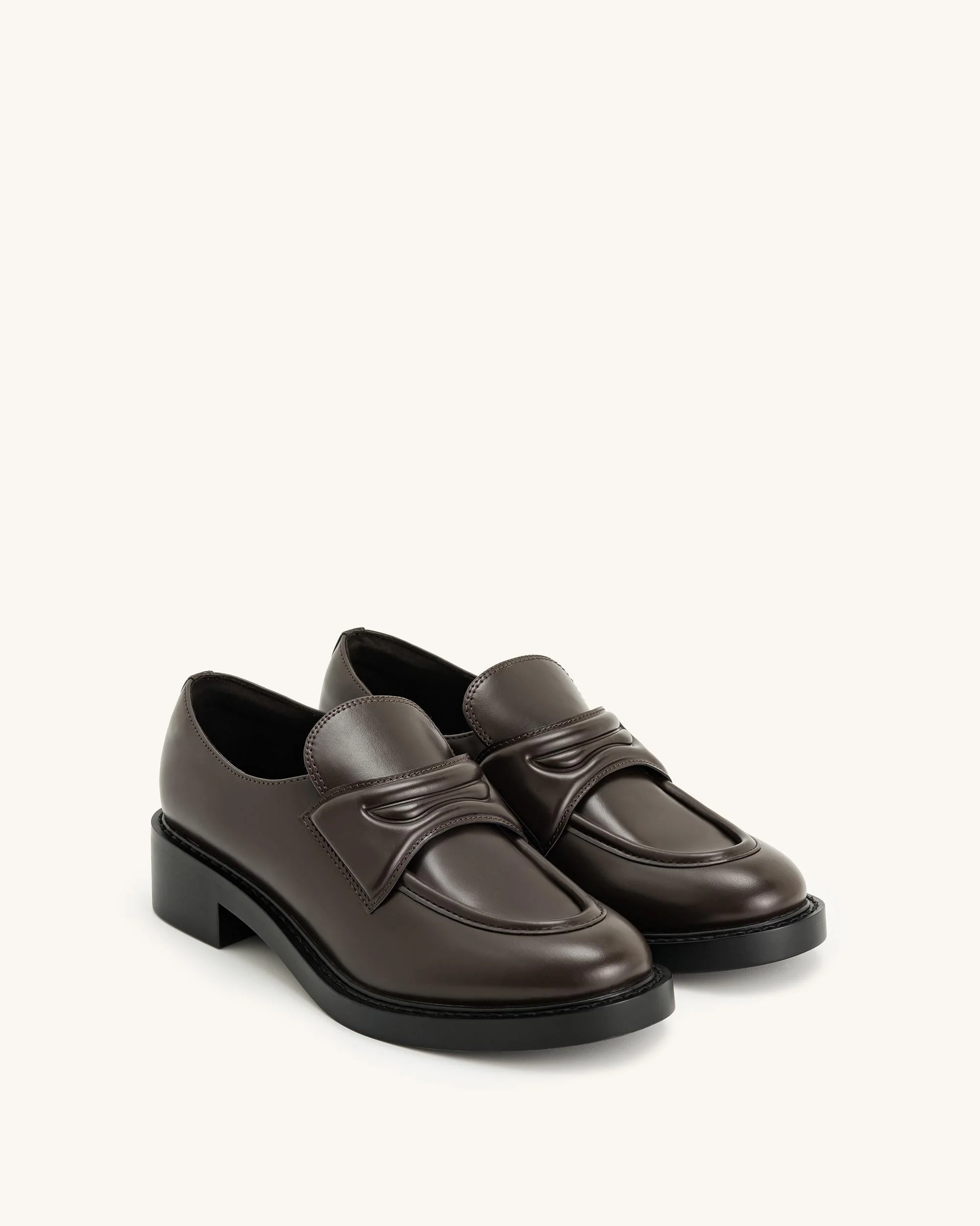 Micah Chunky Loafer - Braun - Image 3