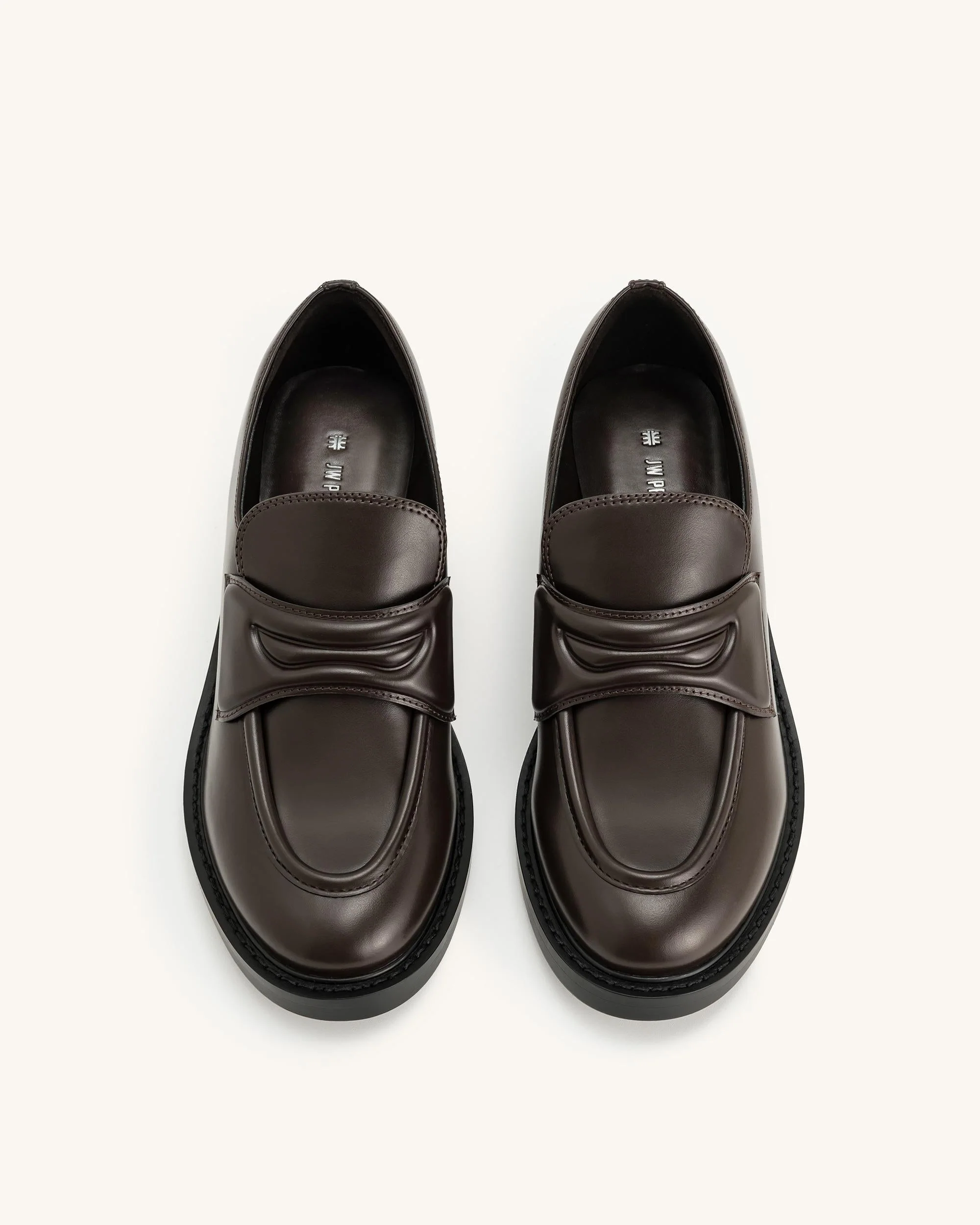 Micah Chunky Loafer - Braun - Image 4