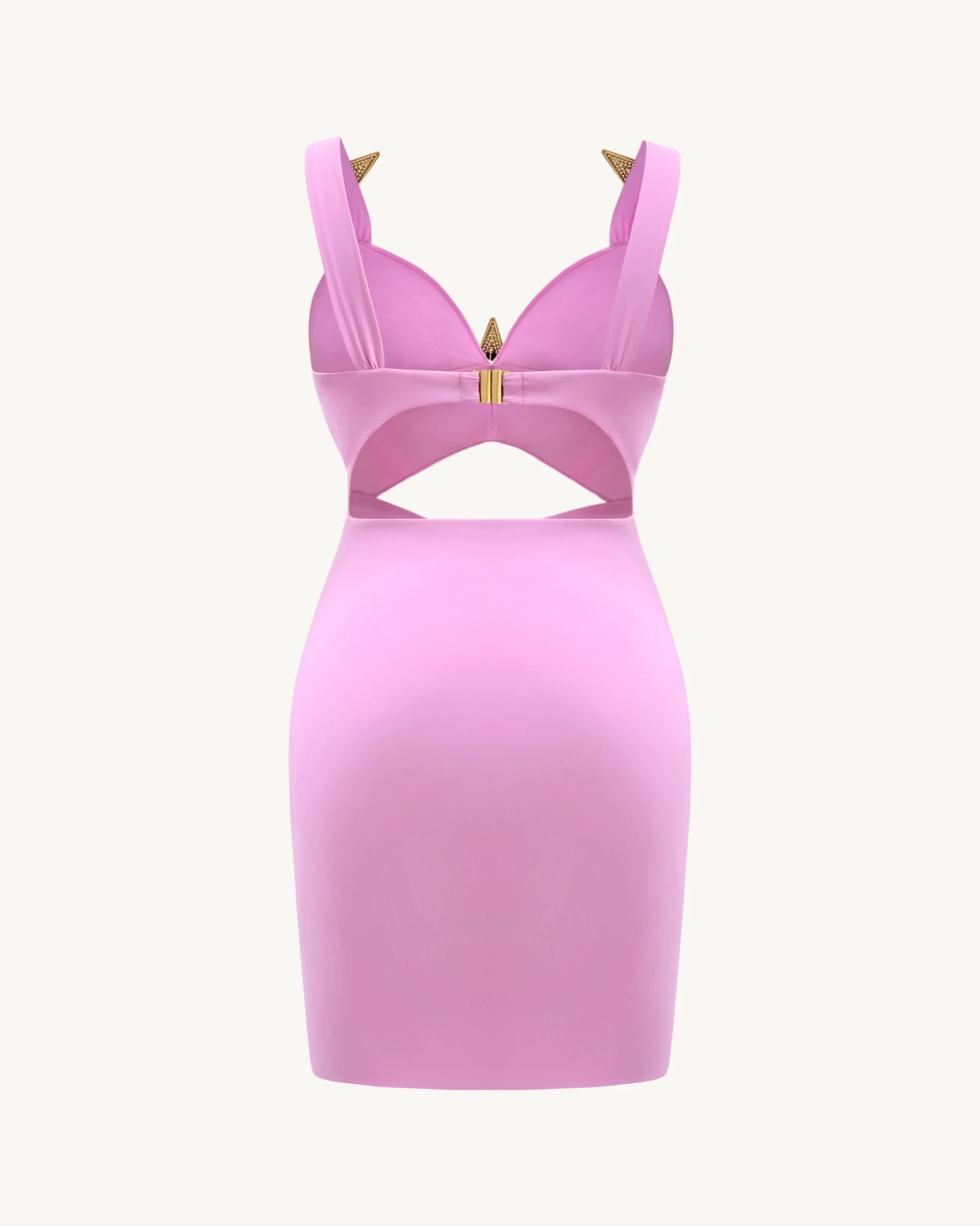 Minikleid mit Sternendetails – Rosa - Image 4