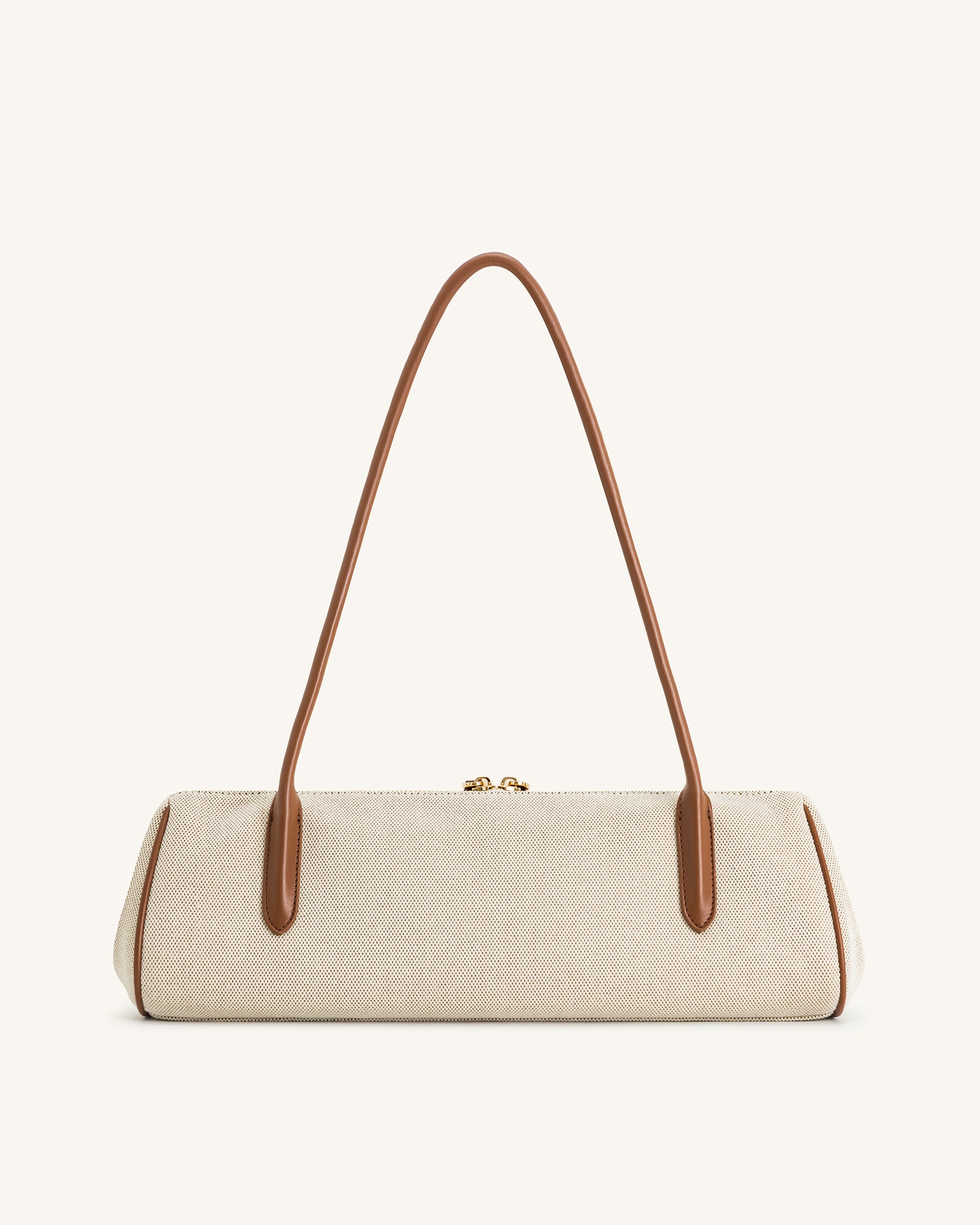 Nova Schultertasche - Braunes Canvas - Image 3