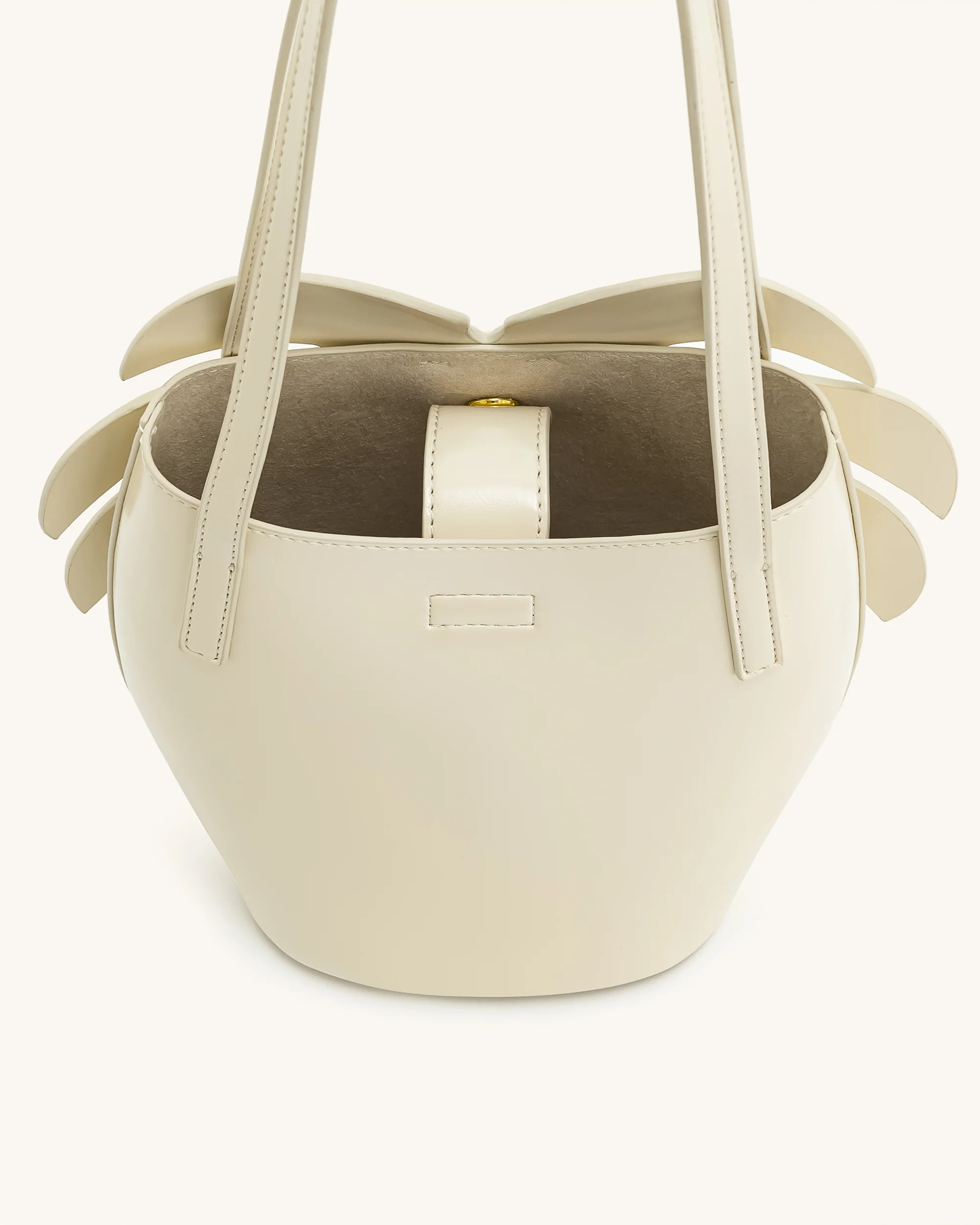 Cecelia Blattform Schultertasche - Weiß - Image 4