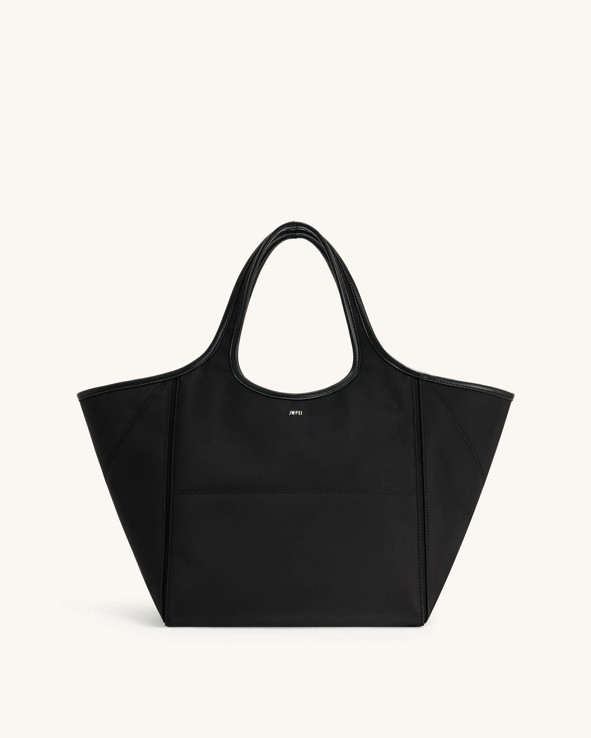Eliana Nylon Tragetasche - Schwarz