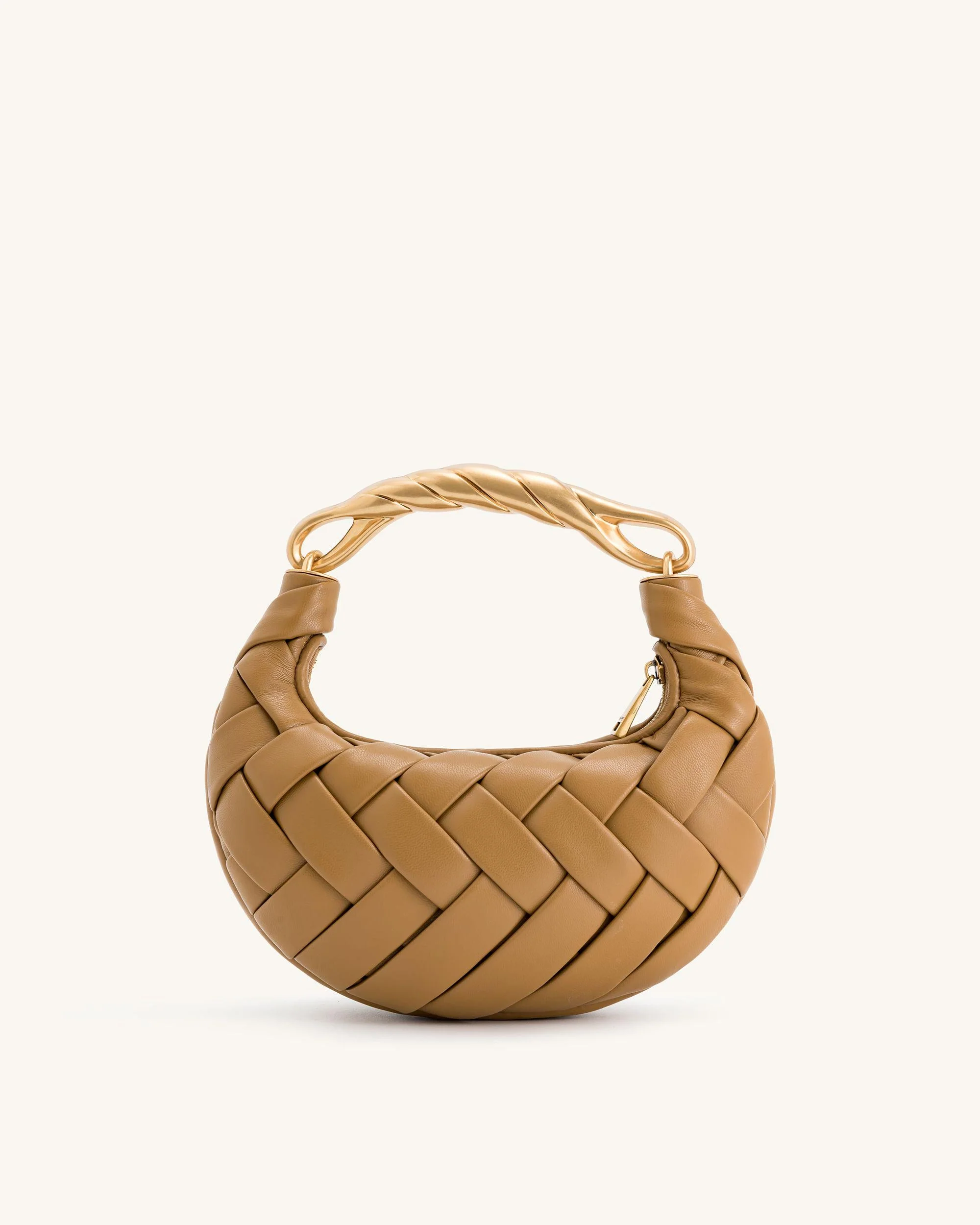 Orla Geflochtene Handtasche - Braun