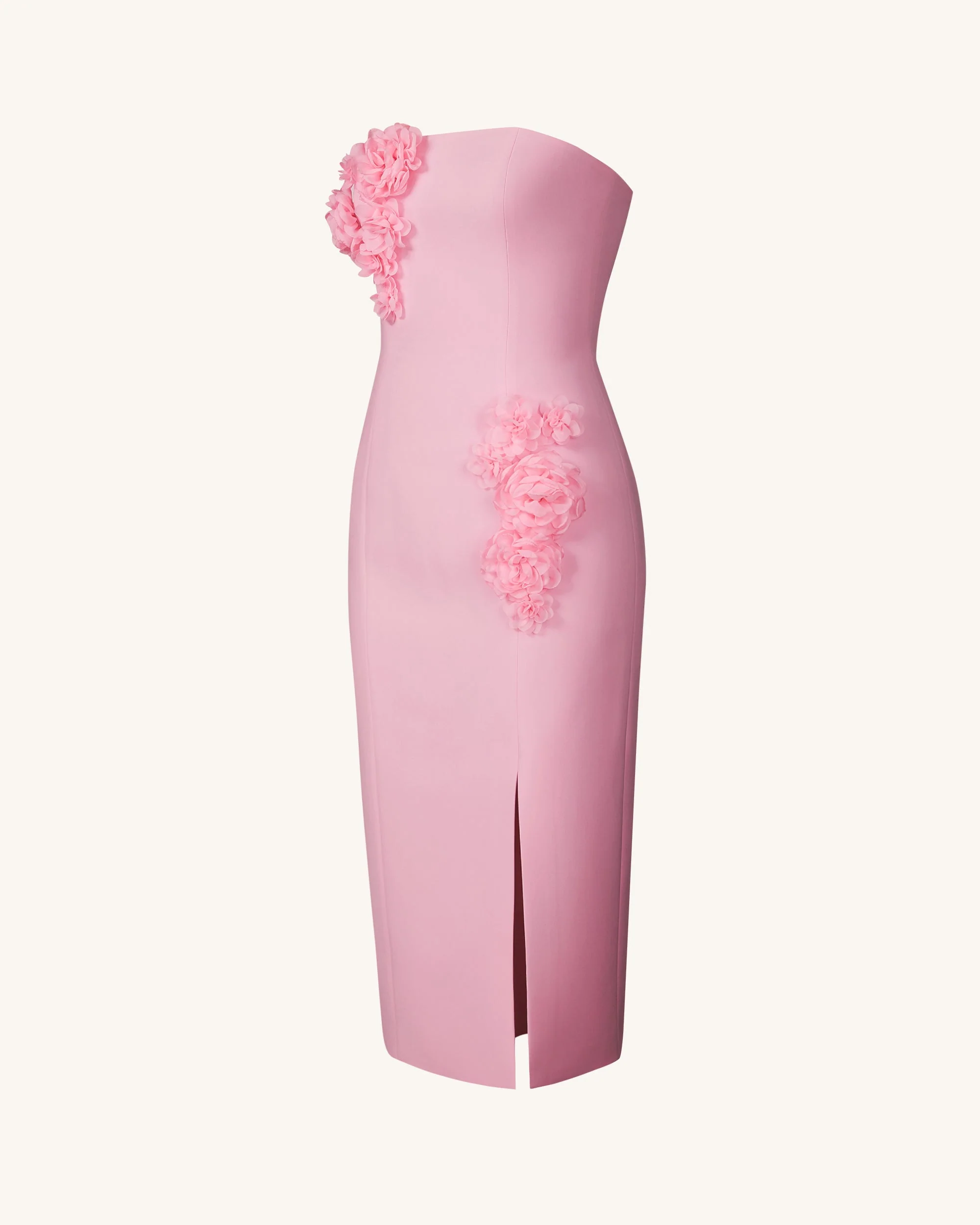 Petal Perfection Cocktailkleid – Rosa - Image 3
