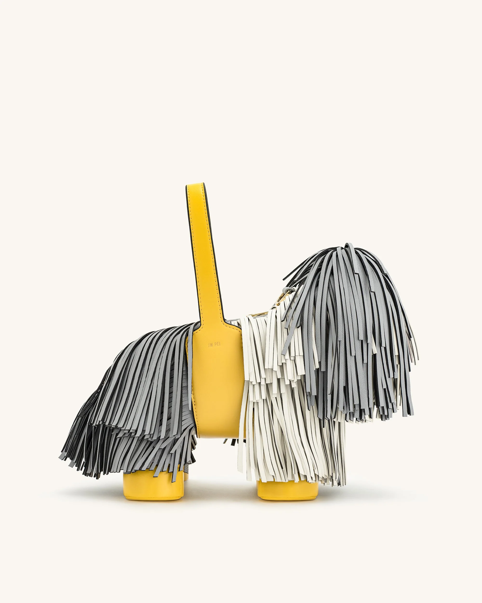 Nita Handtasche in Welpenform - Grau - Image 3