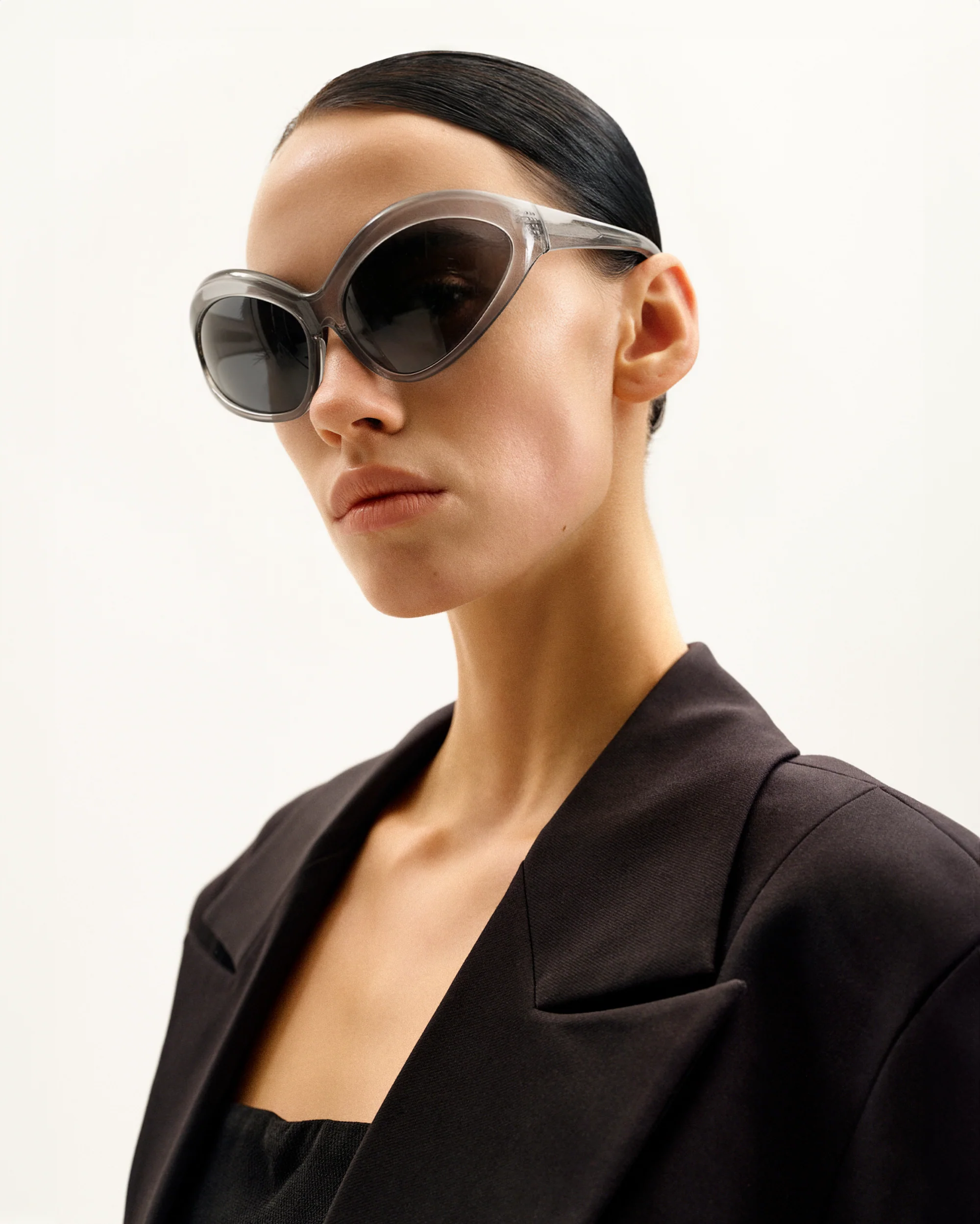 Quorra Cat-Eye Sonnenbrille - Grau - Image 2