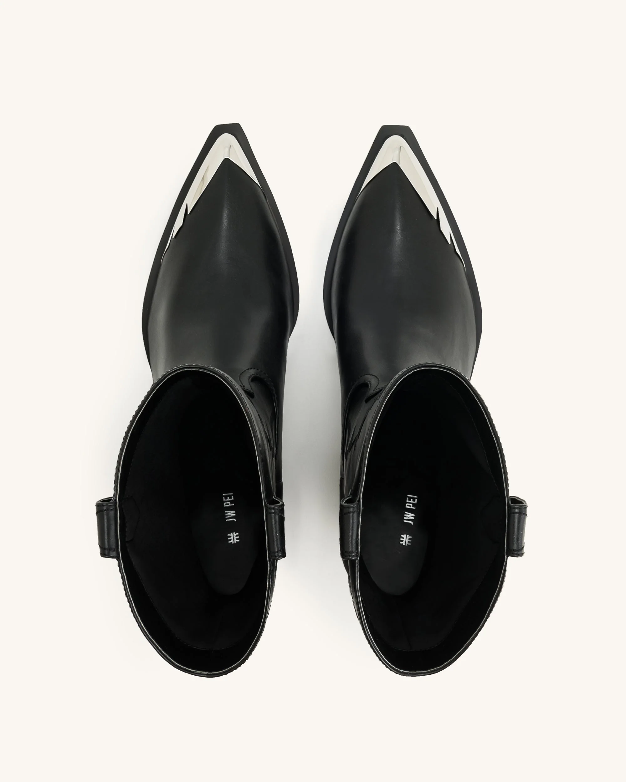 Riya Cowboy Stiefel - Schwarz - Image 3