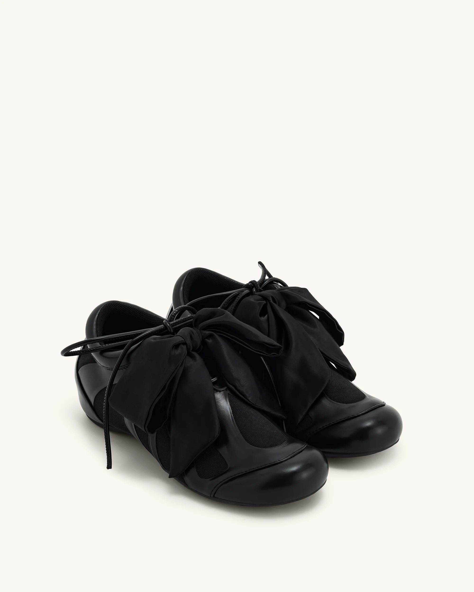 Rosie Low-Top-Sneaker mit Schleife - Schwarz - Image 3