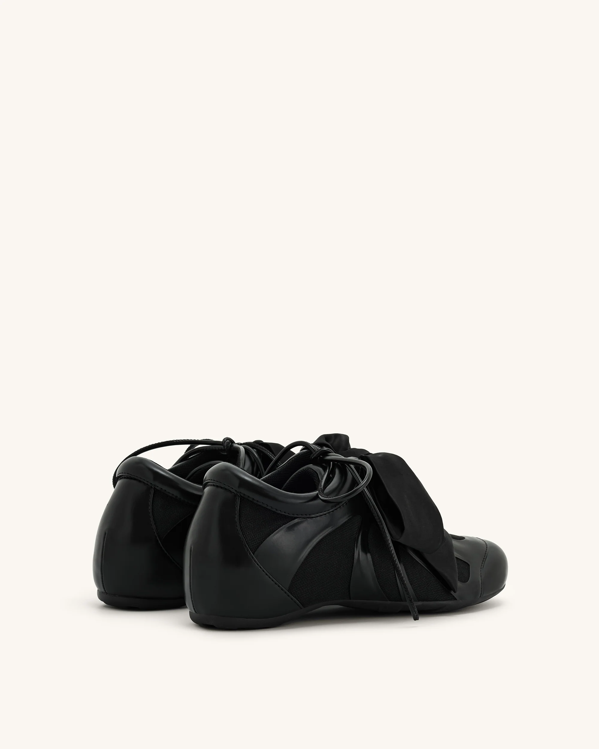 Rosie Low-Top-Sneaker mit Schleife - Schwarz - Image 4