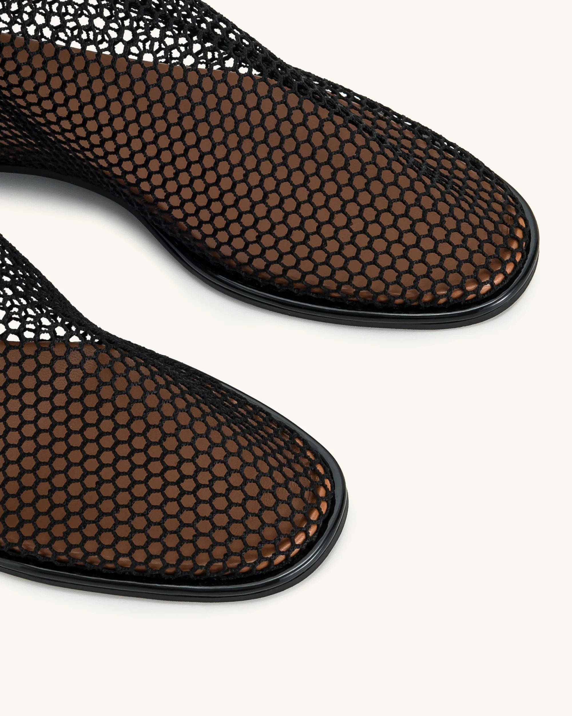 Sophia Mesh-Stiefel - Schwarz - Image 4