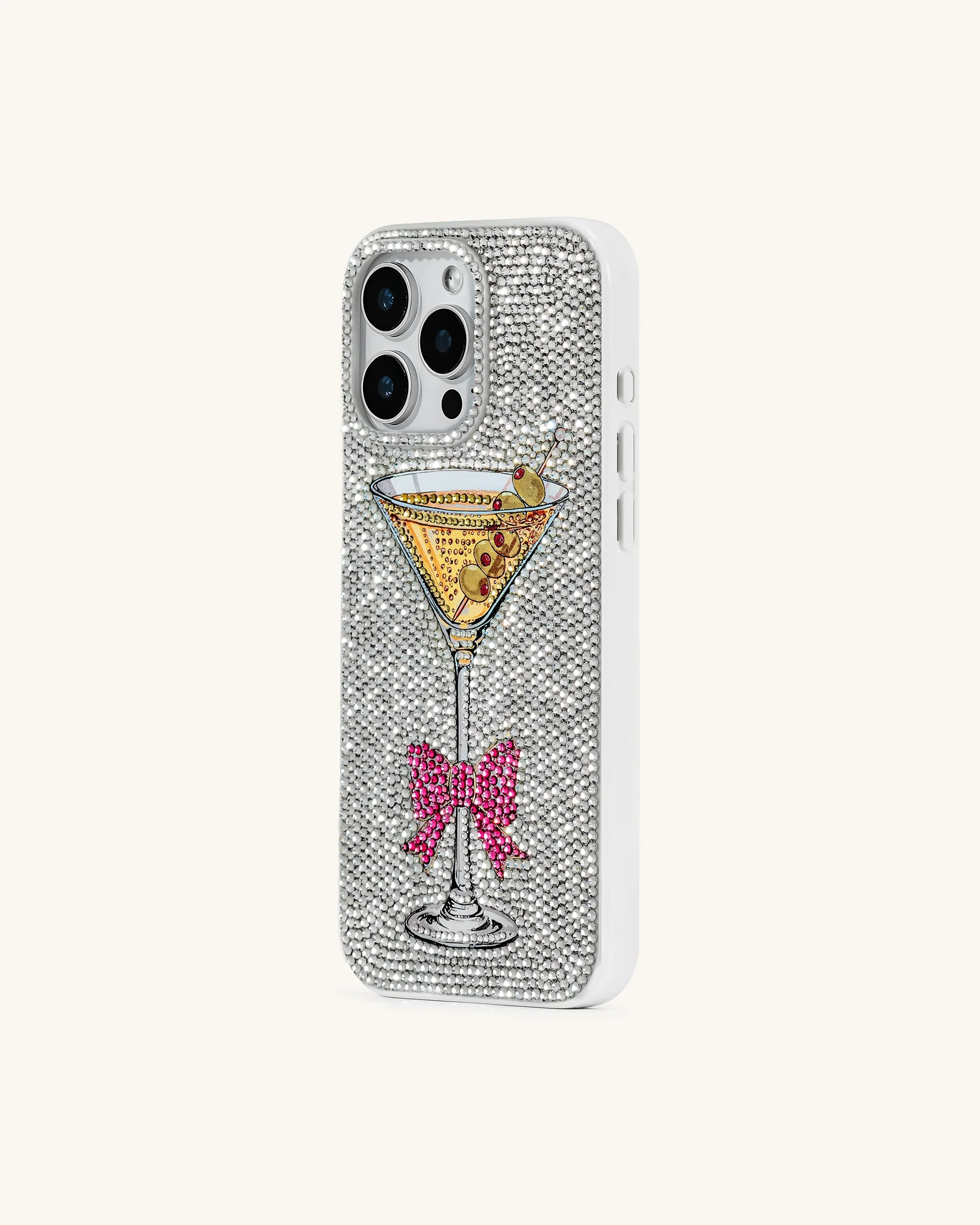 Sparkling Martini Handyhülle – Bunt/Weiß - Image 2