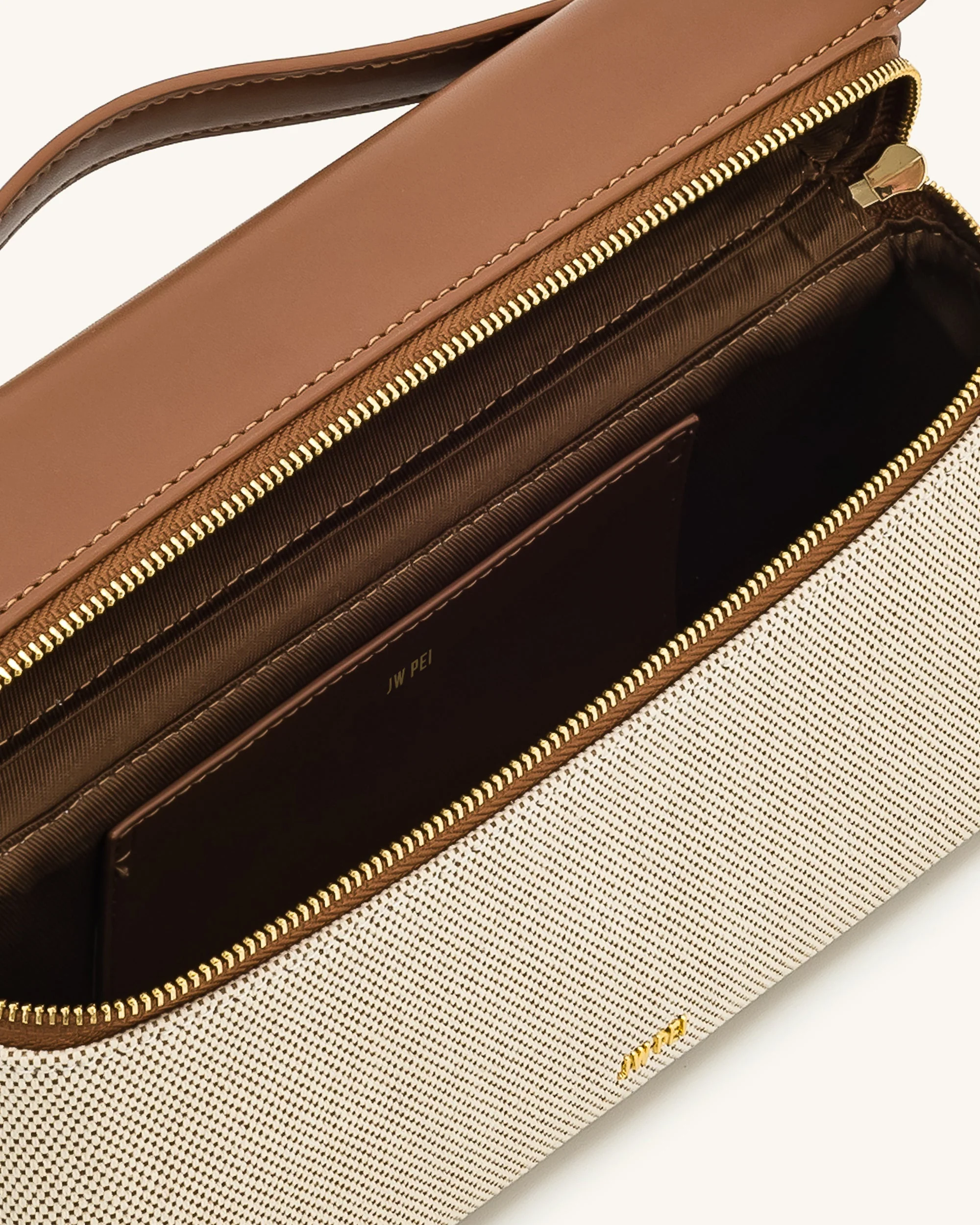Thea Henkel-Tasche - Braunes Canvas - Image 4