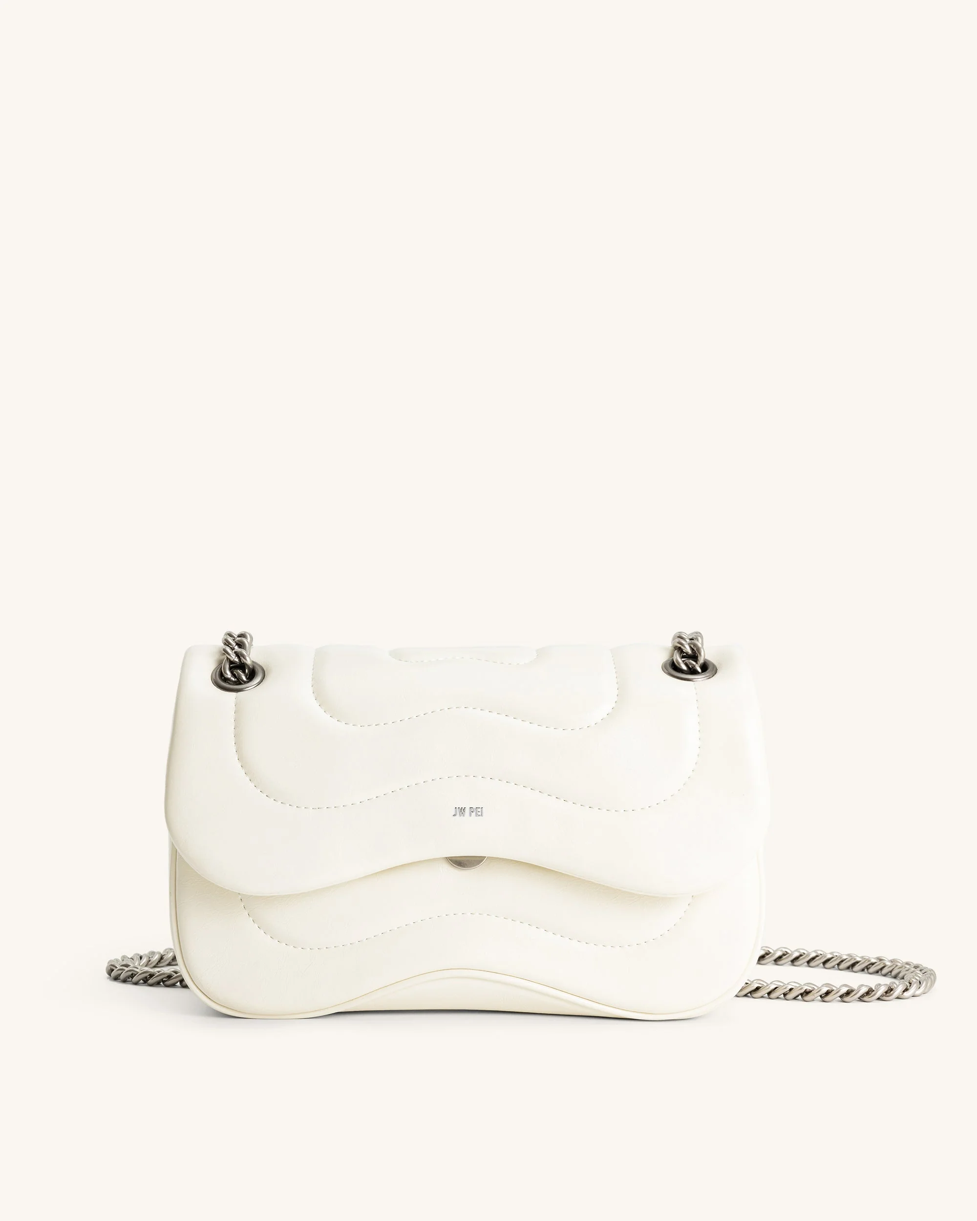 Tina Steppkette Crossbody - Elfenbein