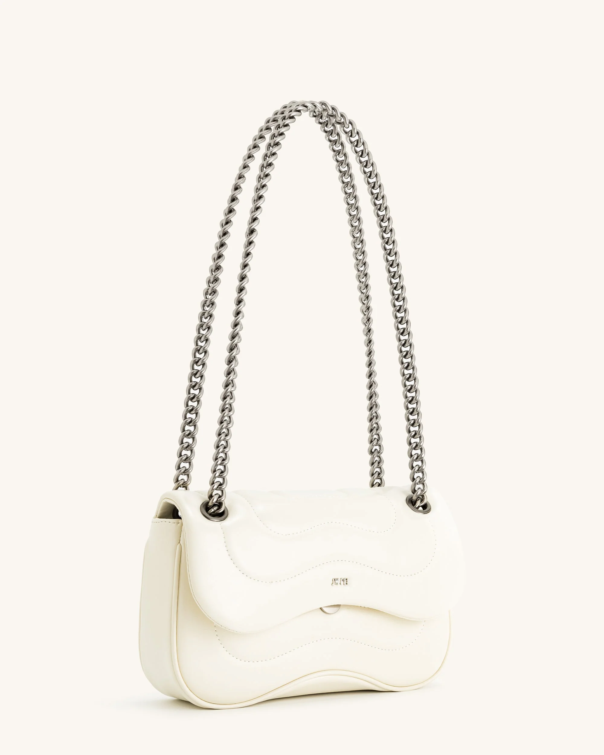 Tina Steppkette Crossbody - Elfenbein - Image 2