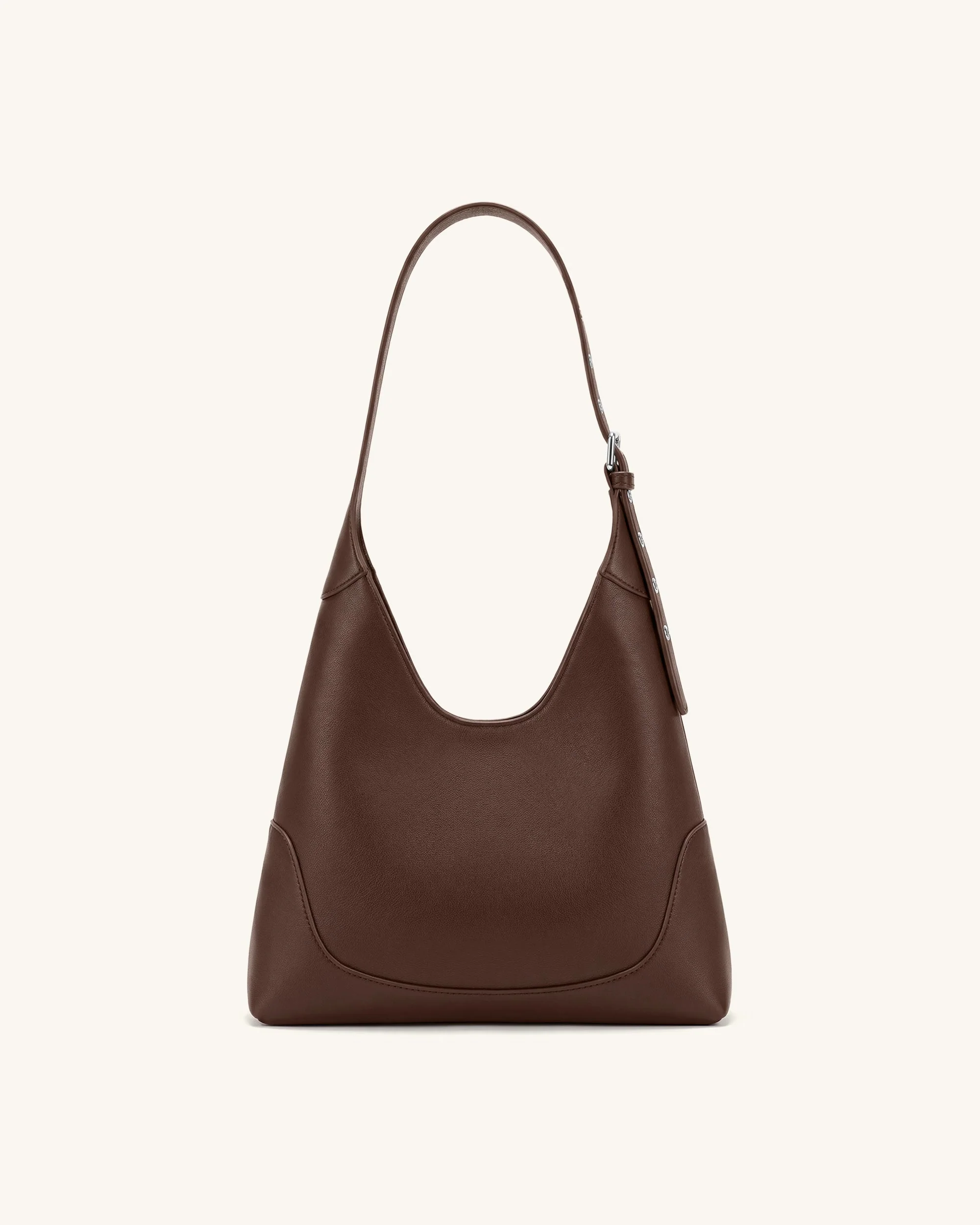 Willow Weiche Hobo-Schultertasche - Dunkelbraun - Image 3
