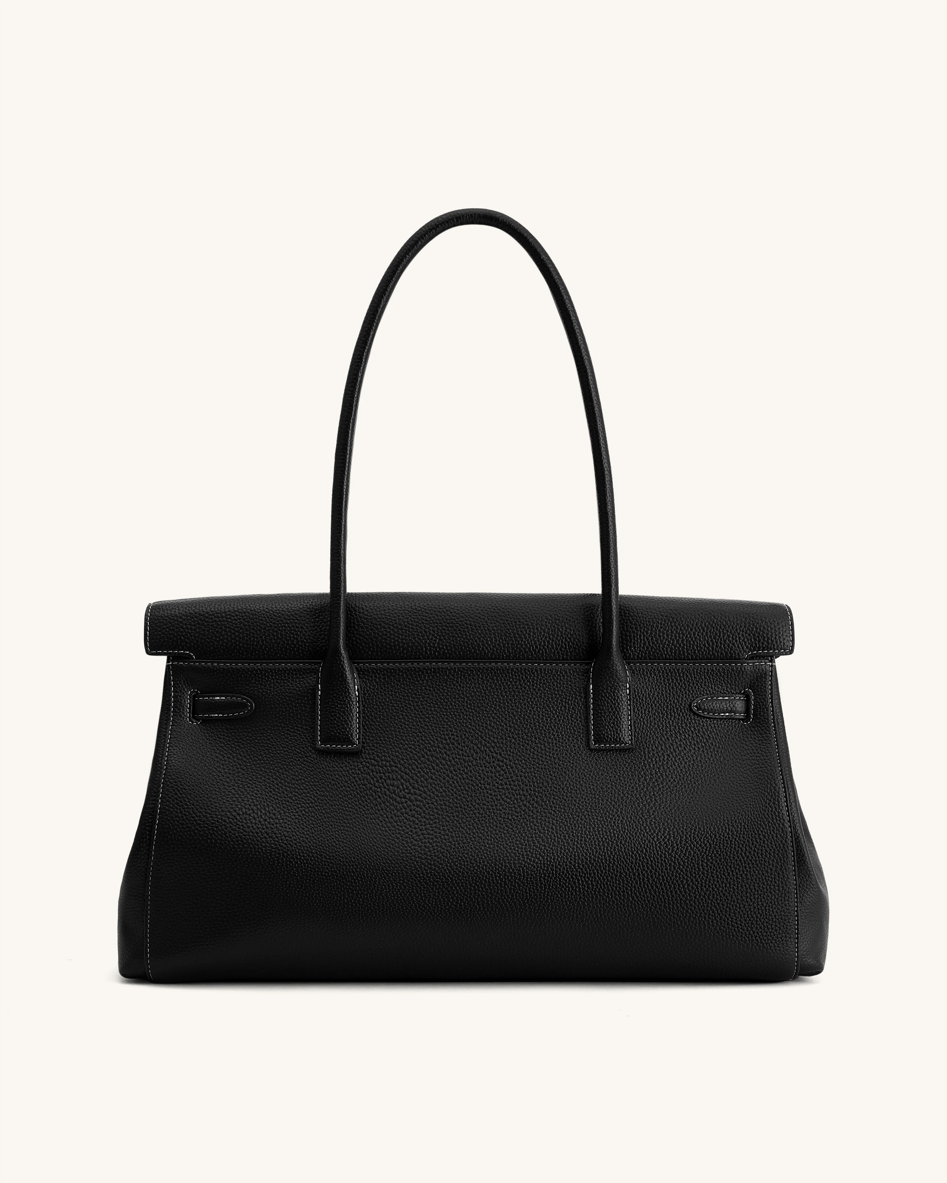 Yara Große Schultertasche - Schwarz - Image 3