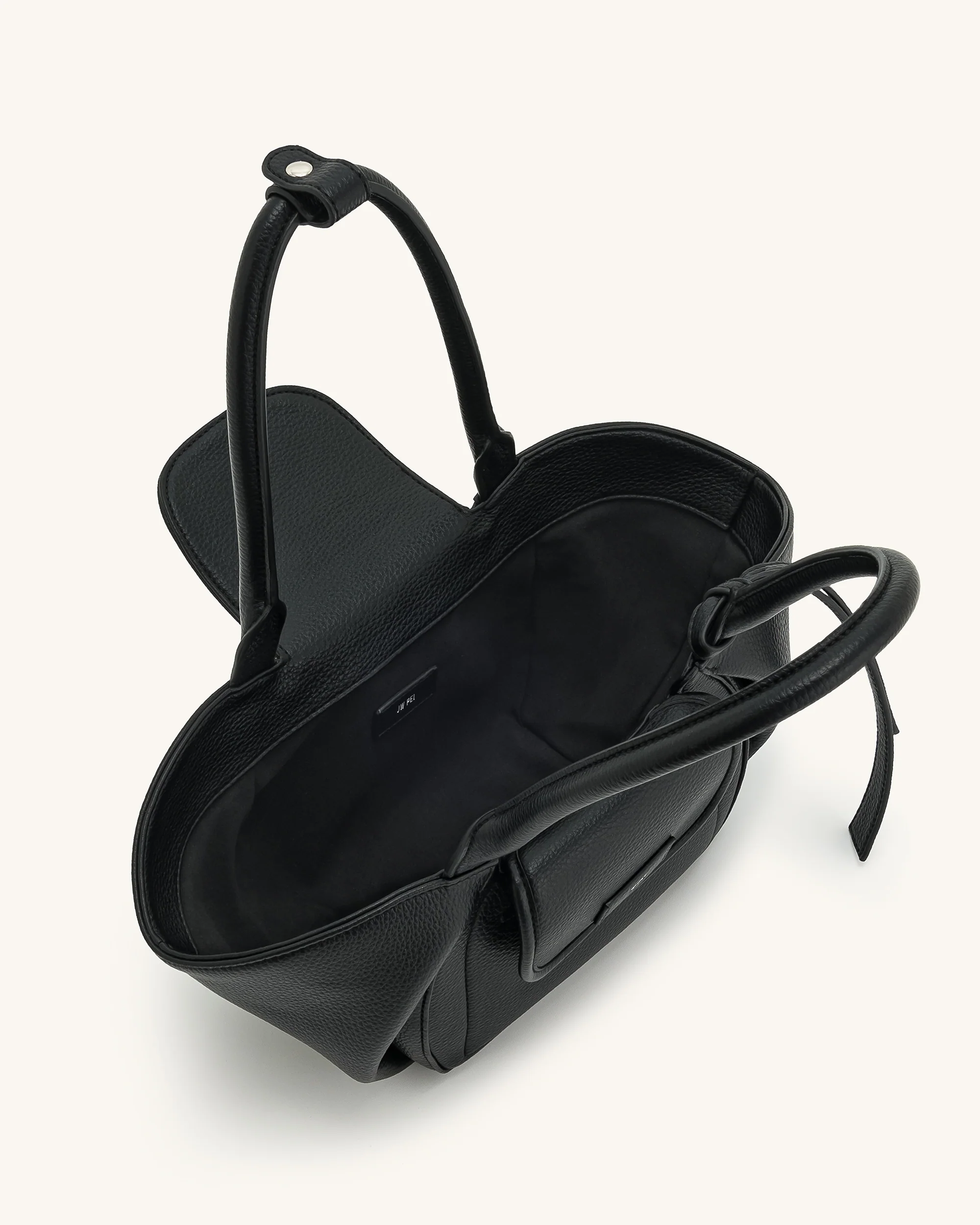 Zoey Pockets Schultertasche - Schwarz - Image 4