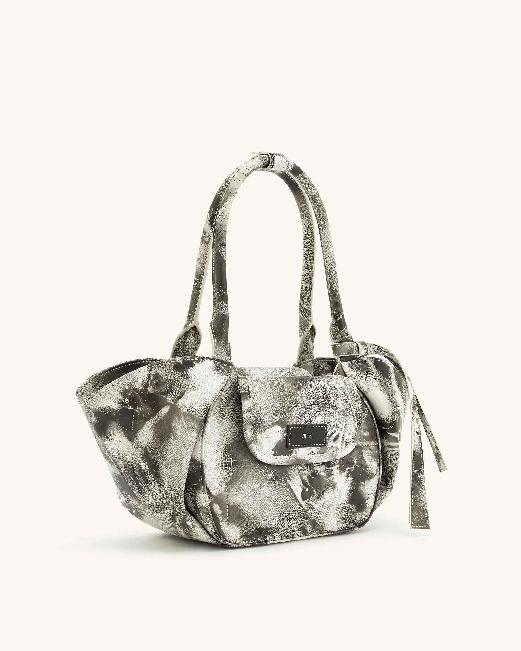 Zoey Pockets Schultertasche - Weiß - Image 2